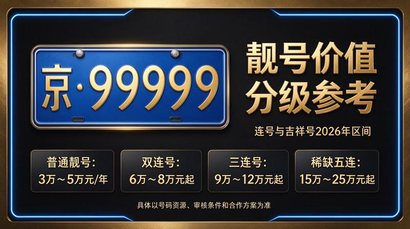 北京租牌照服务展示图